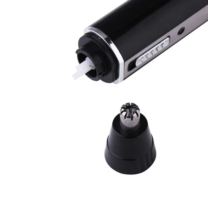 Kemei 4in1 rechargeable nose trimmer beard trimer for men shaver eyebrow nose hair trimmer for nose and ear cleaner grooming set