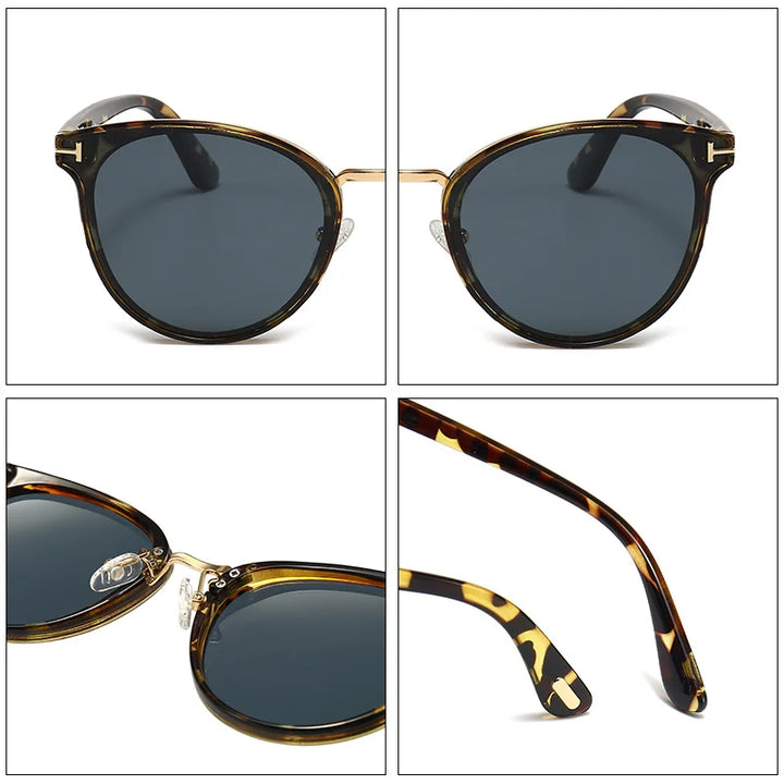 Lady Sunglasses Cat Eye Fashion  Sun Glasses Luxury Woman Female Brand  Ultralight Frame Tourism Party  Leisu