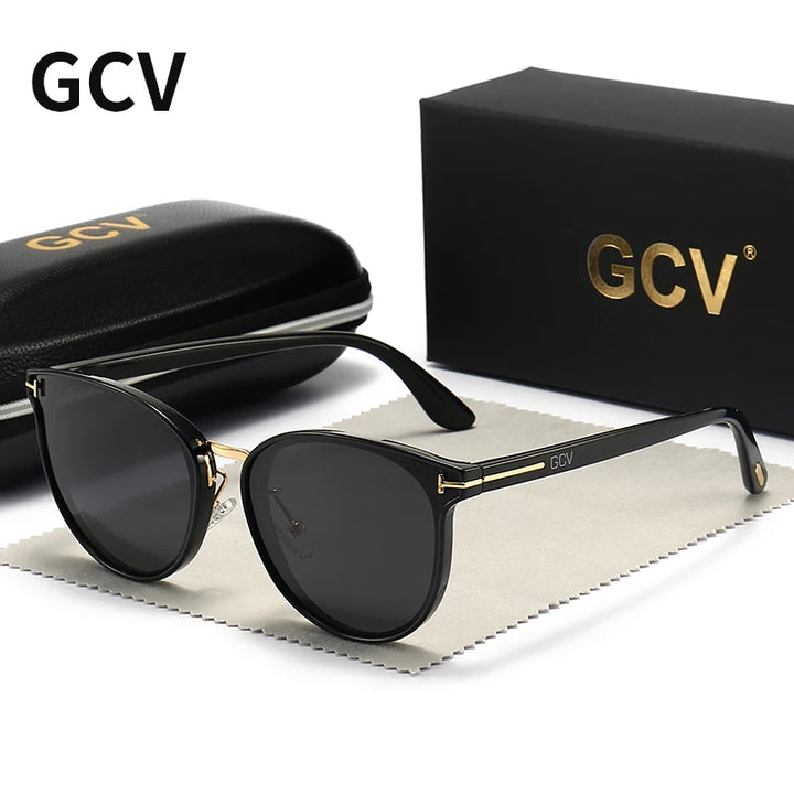 Lady Sunglasses Cat Eye Fashion  Sun Glasses Luxury Woman Female Brand  Ultralight Frame Tourism Party  Leisu