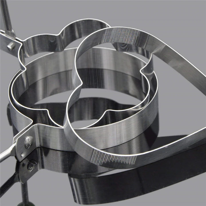 5pcs Egg Mold Ring Stainless Steel