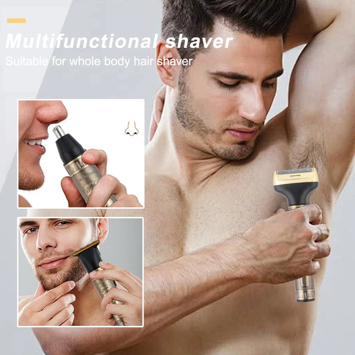 Professional Hair Clipper Trimmer, Cordless Electric Razor, 3-in-1 Hair Grooming Kit For Men, Gifts For Men, Father's Day Gift