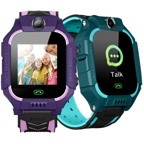 Smartwatch For Children Sos Call Phone Camera Voice Chat Photo Boy Girl Gift Color Screen C002