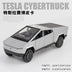 Tesla Cybertruck Pickup Trailer Alloy Car Model Diecasts Metal Toy Off-road Vehicles Truck Model Sound and Light Gifts for Kids