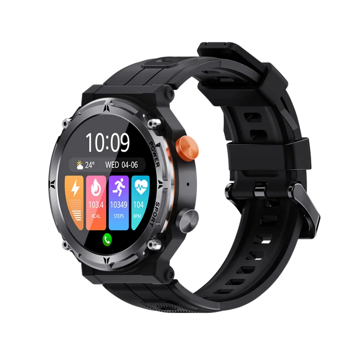 MISIRUN C21Pro Smart Watch Men Outdoor Sport Smartwatch BT Call Voice Assistant Watch Heart Rate Monitor Waterproof Wristwatch