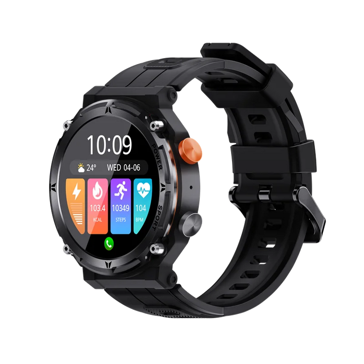 MISIRUN C21Pro Smart Watch Men Outdoor Sport Smartwatch BT Call Voice Assistant Watch Heart Rate Monitor Waterproof Wristwatch